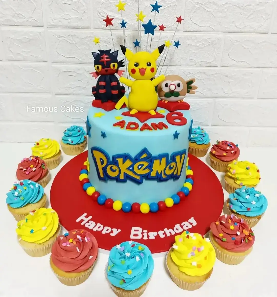 Pokemon Cake