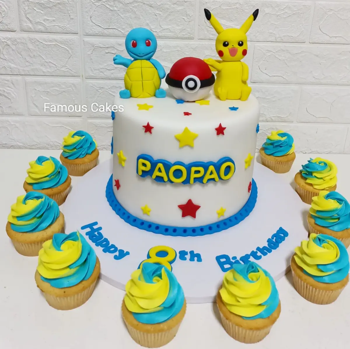 Pokemon Cake