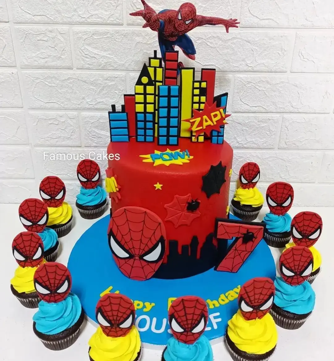 Spiderman Cake