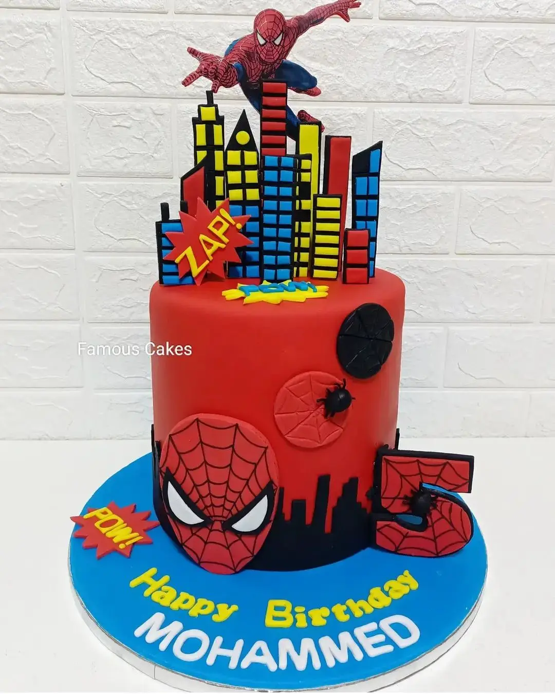 Spiderman Cake