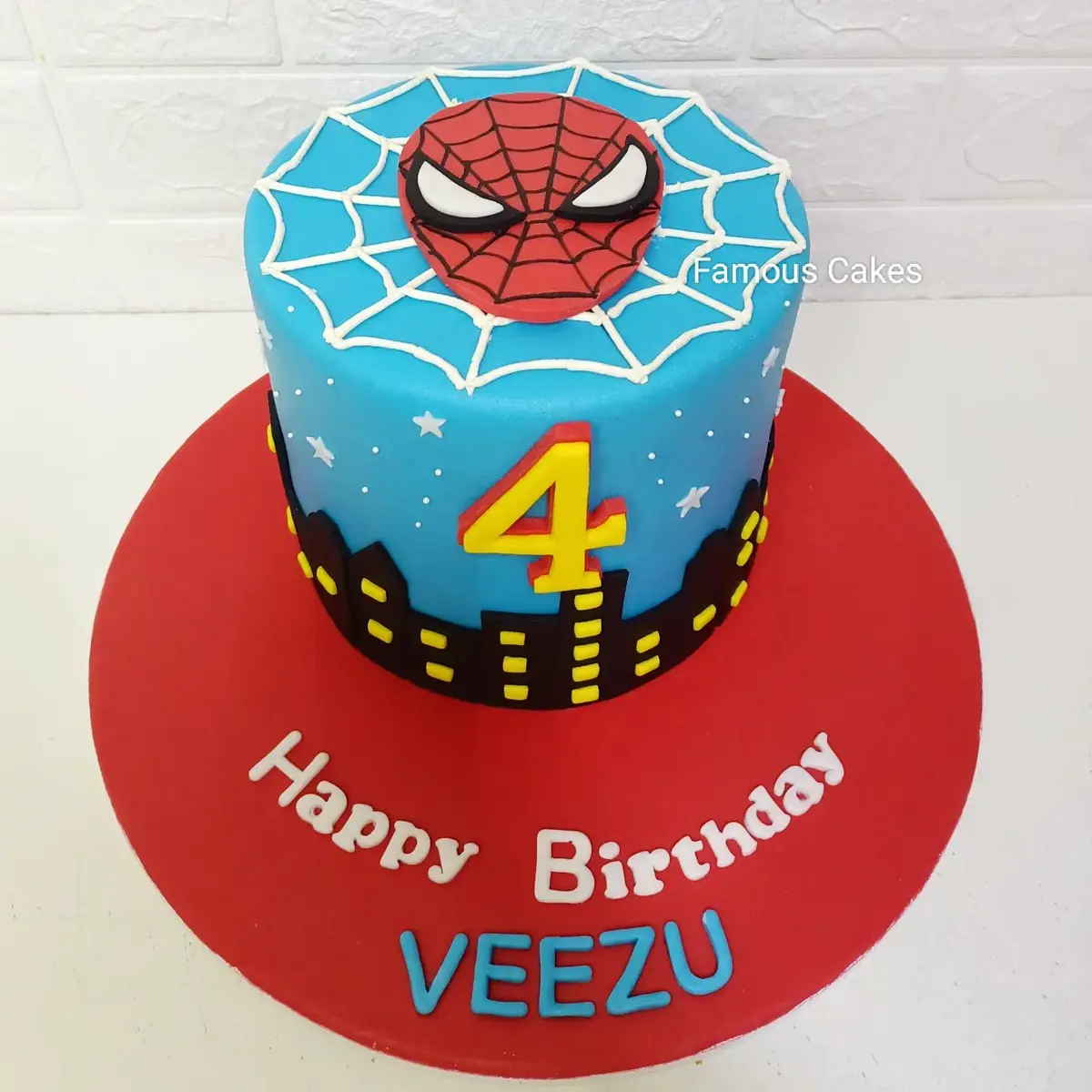 Spiderman Cake