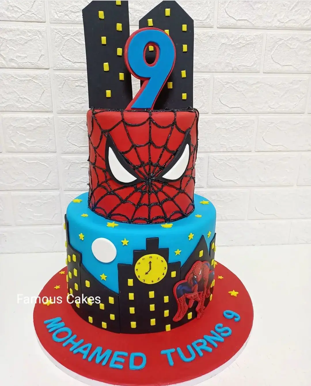 Spiderman Cake
