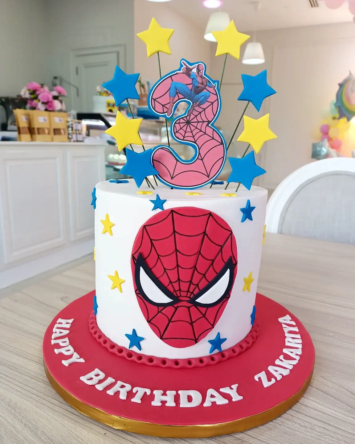 Spiderman Cake
