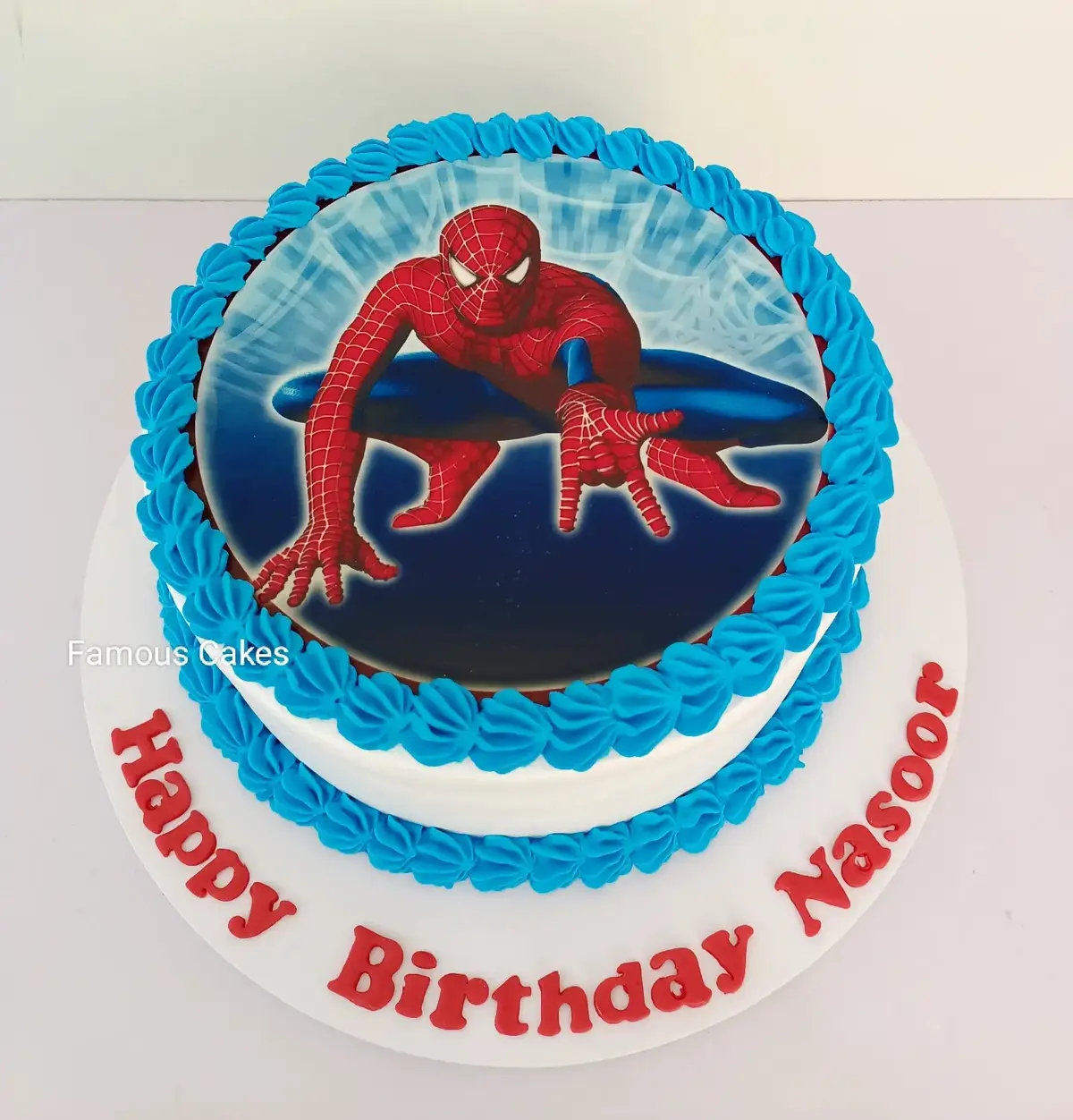 Spiderman Cake