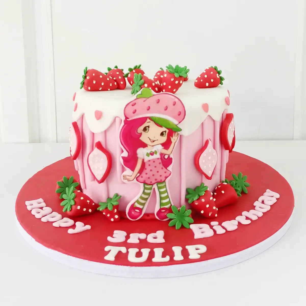 Strawberry Shortcake Cake