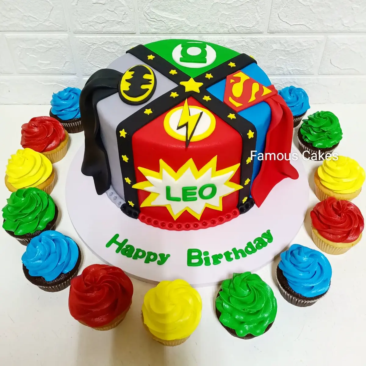 Superhero Cake