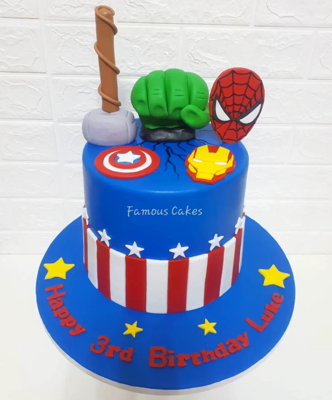 Superhero Cake