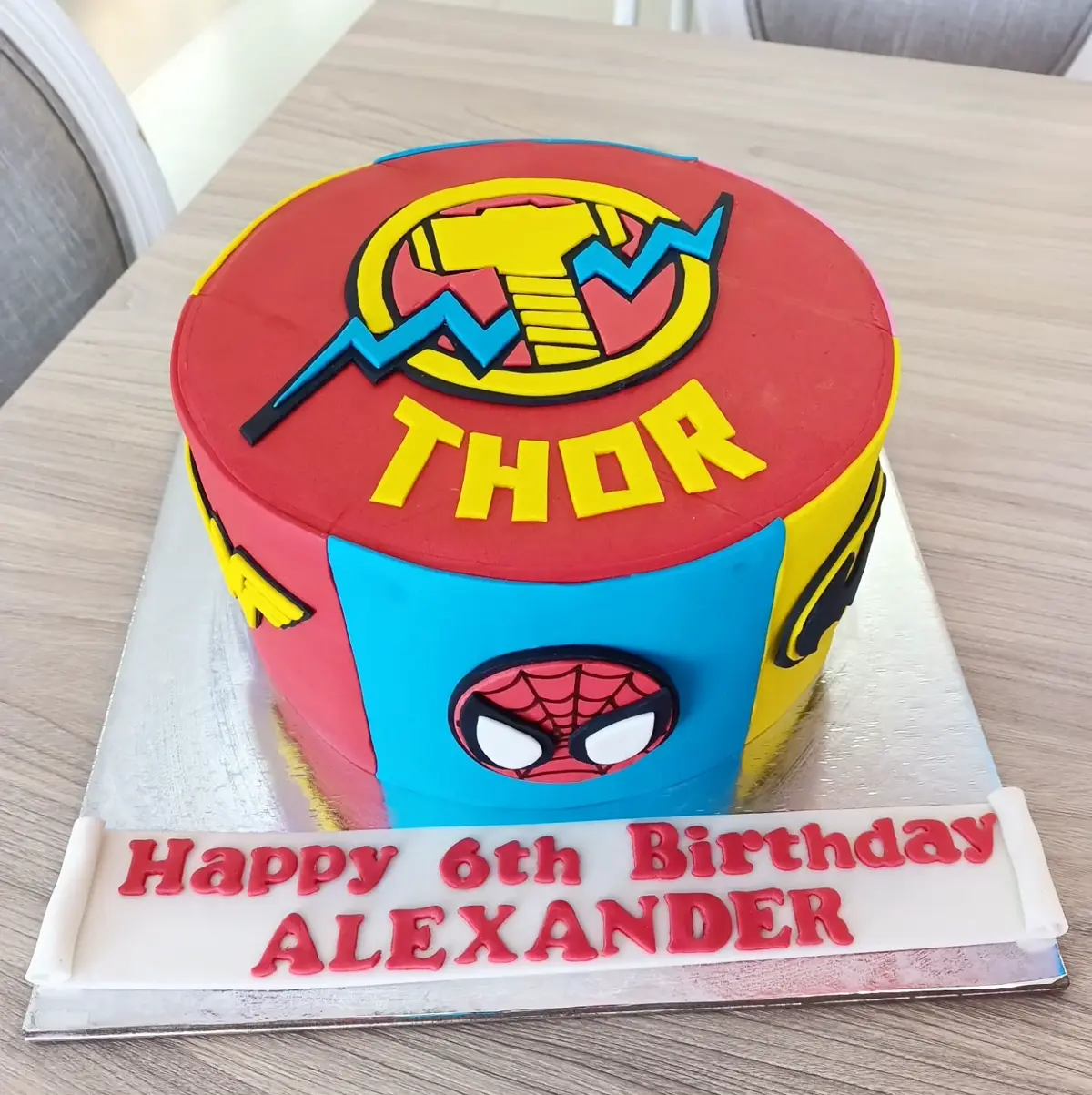 Superhero Cake