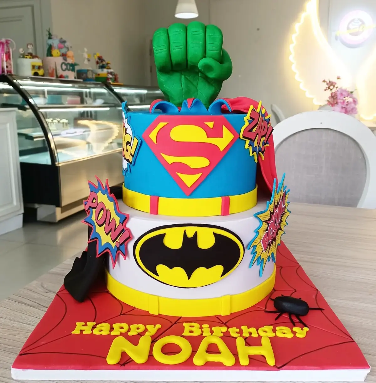 Superhero Cake