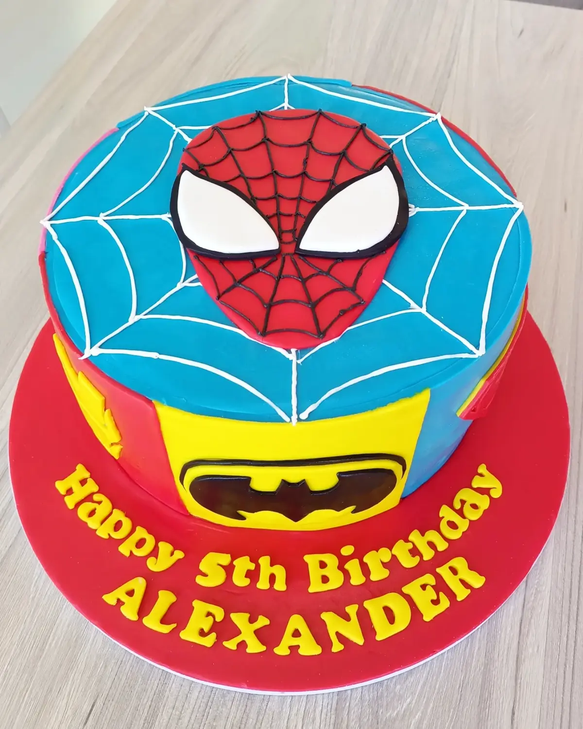 Superhero Cake