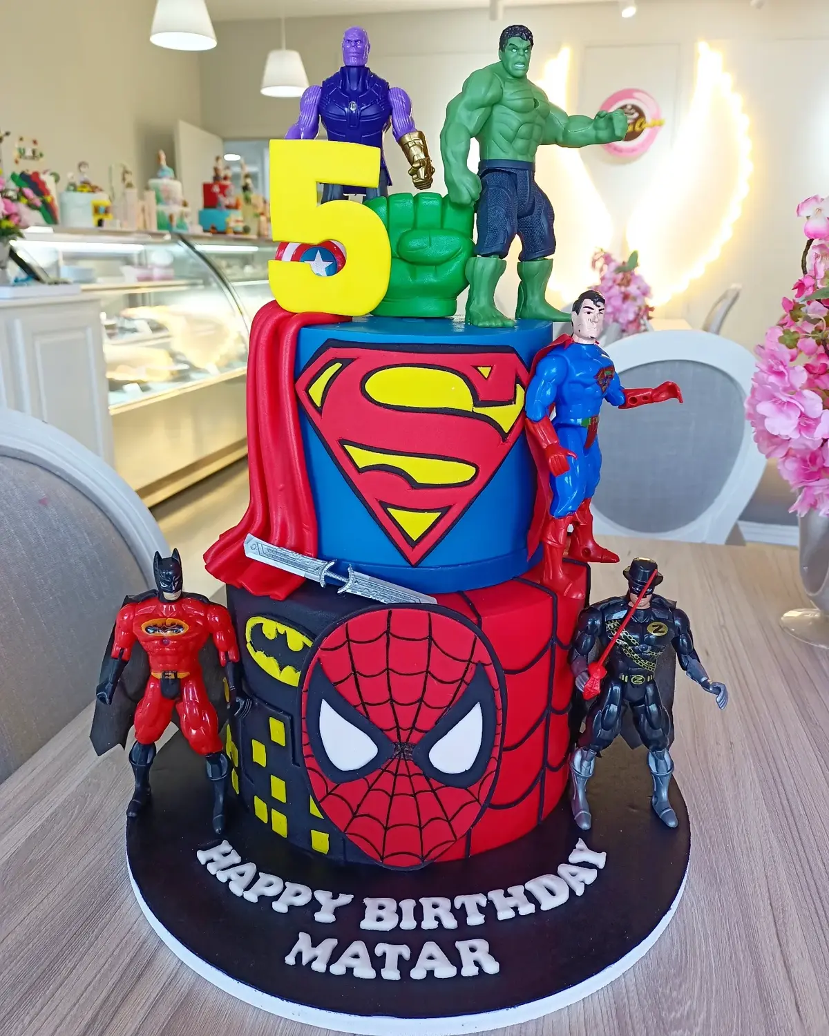 Superhero Cake