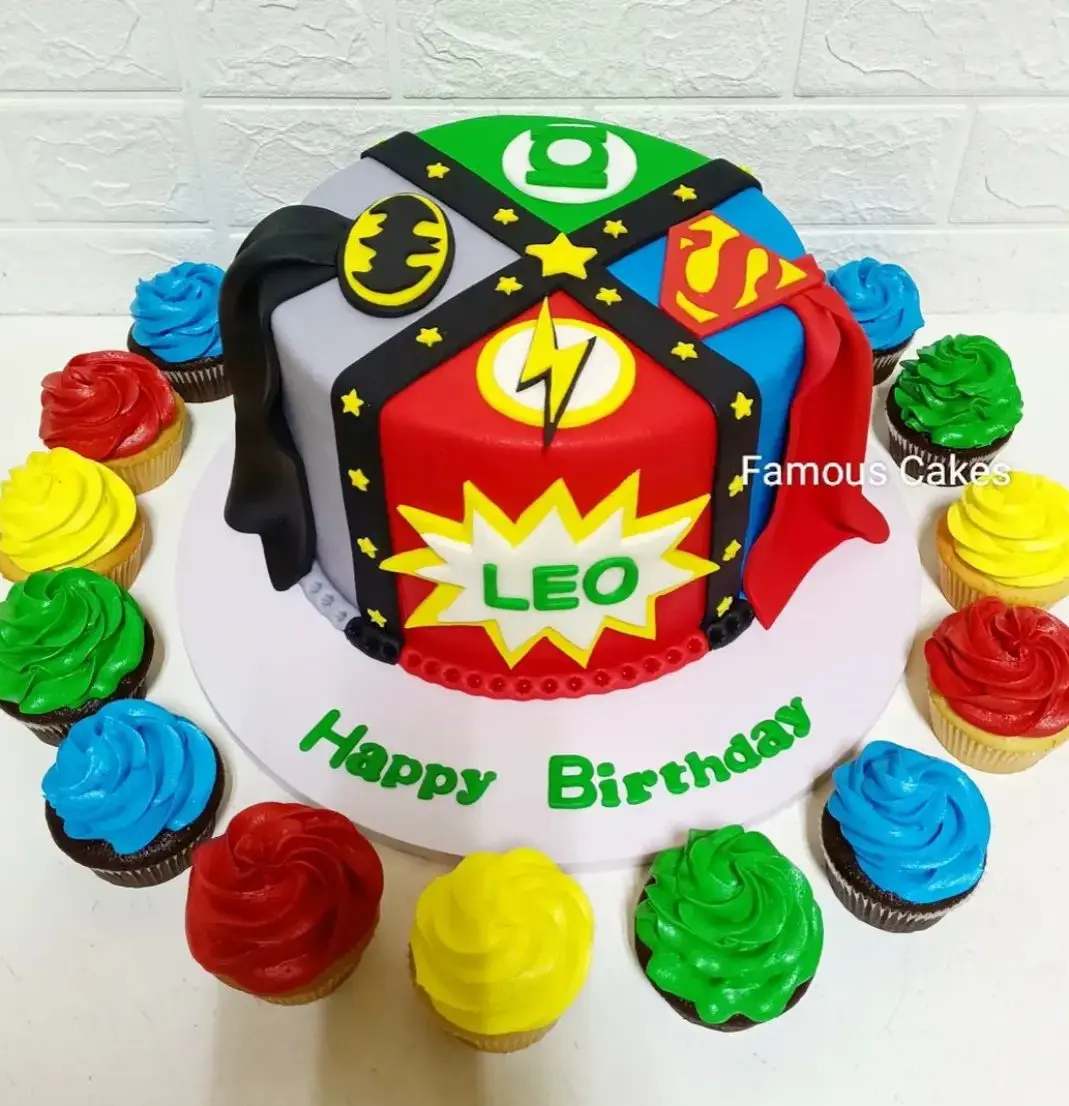 Superhero Cake