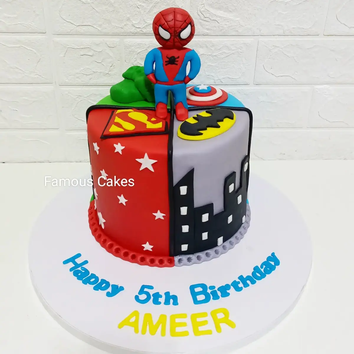 Superhero Cake