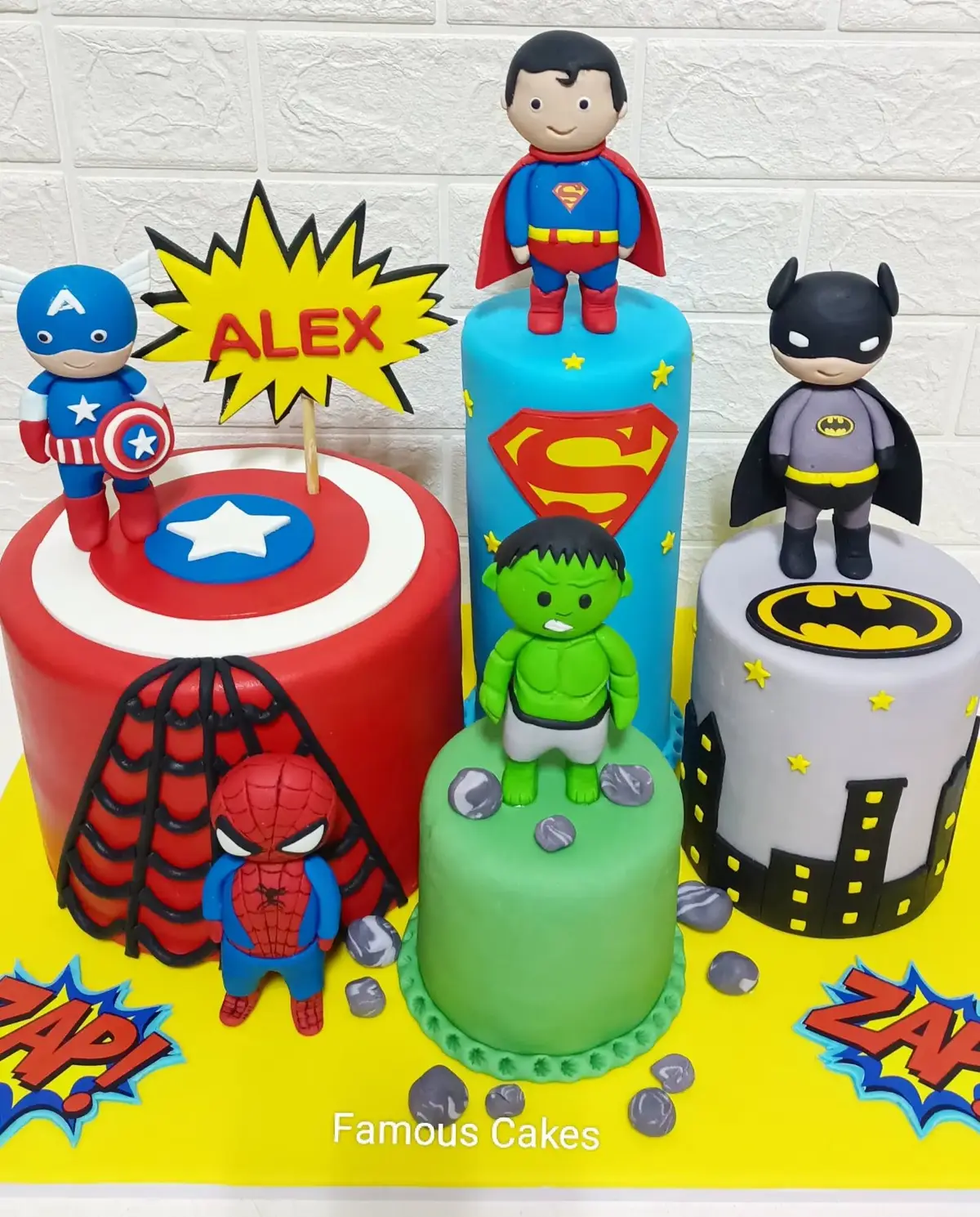 Superhero Cake