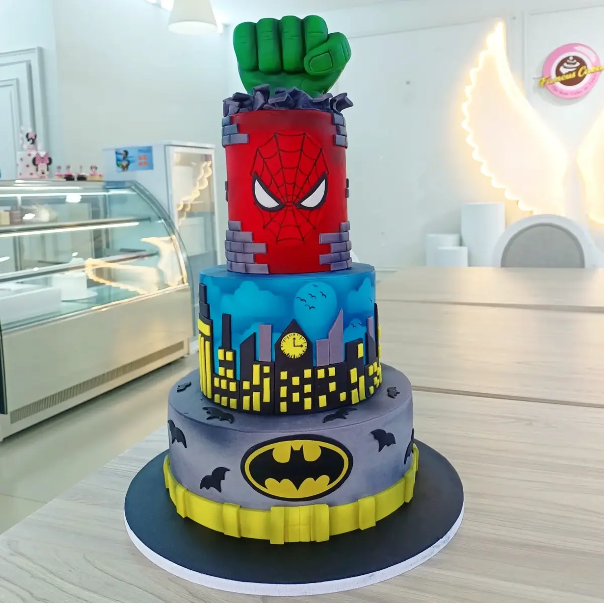 Superhero Cake