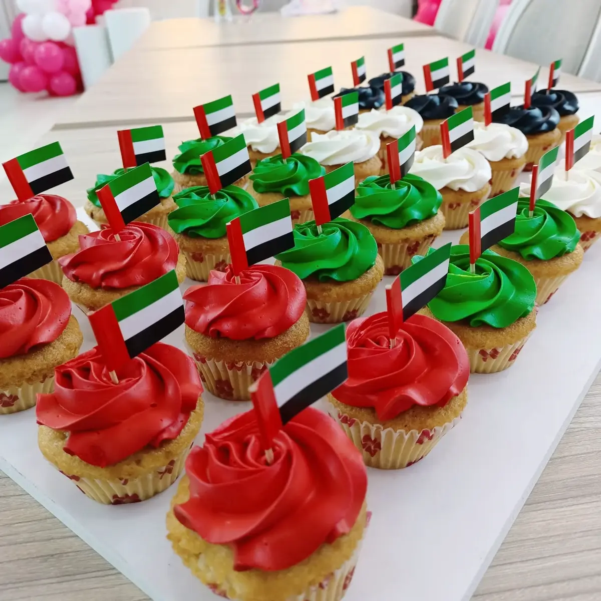UAE National Day Cupcakes