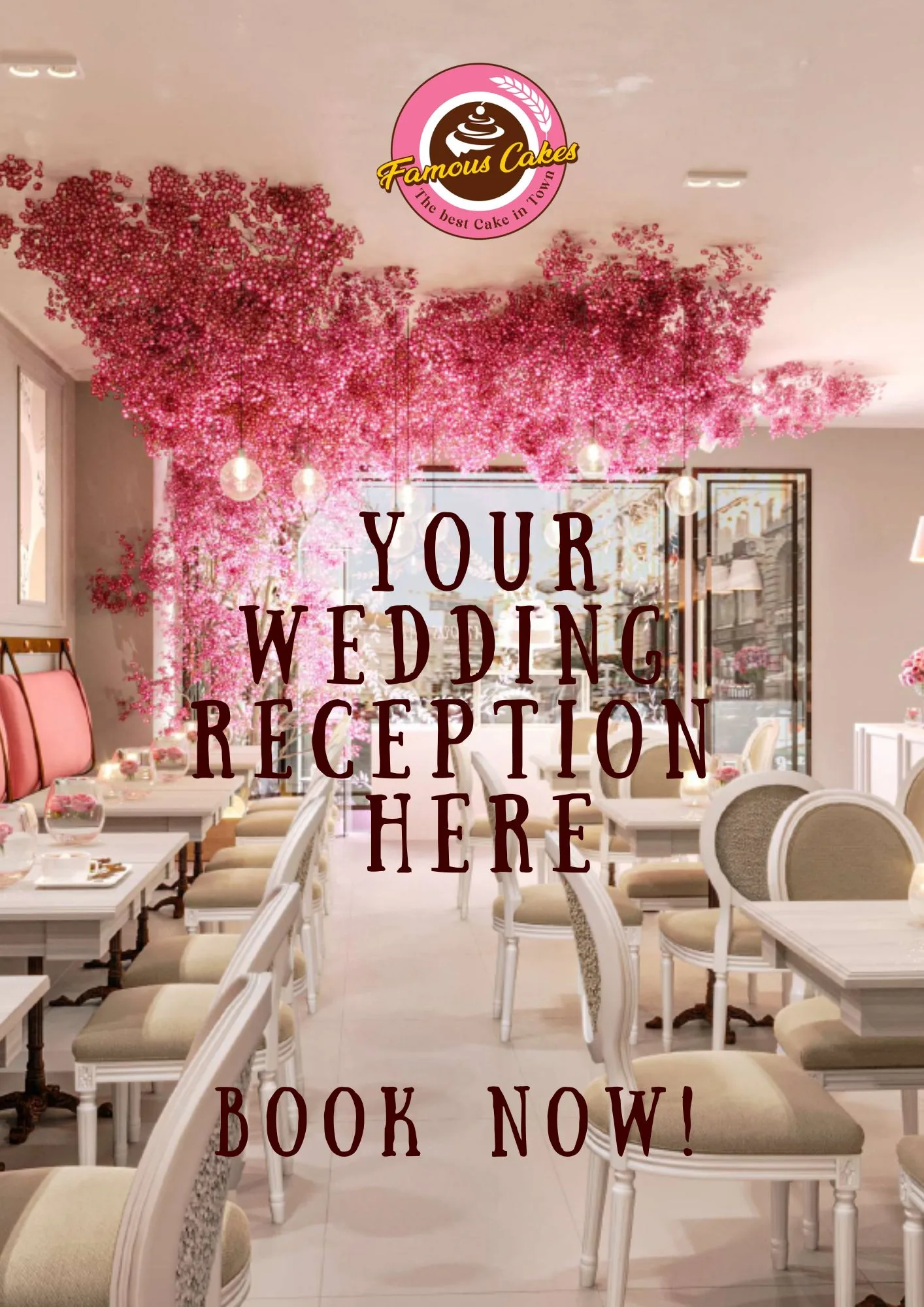 your wedding reception here
